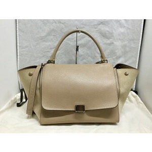 Celine Trapeze tote Shoulder Bag beige